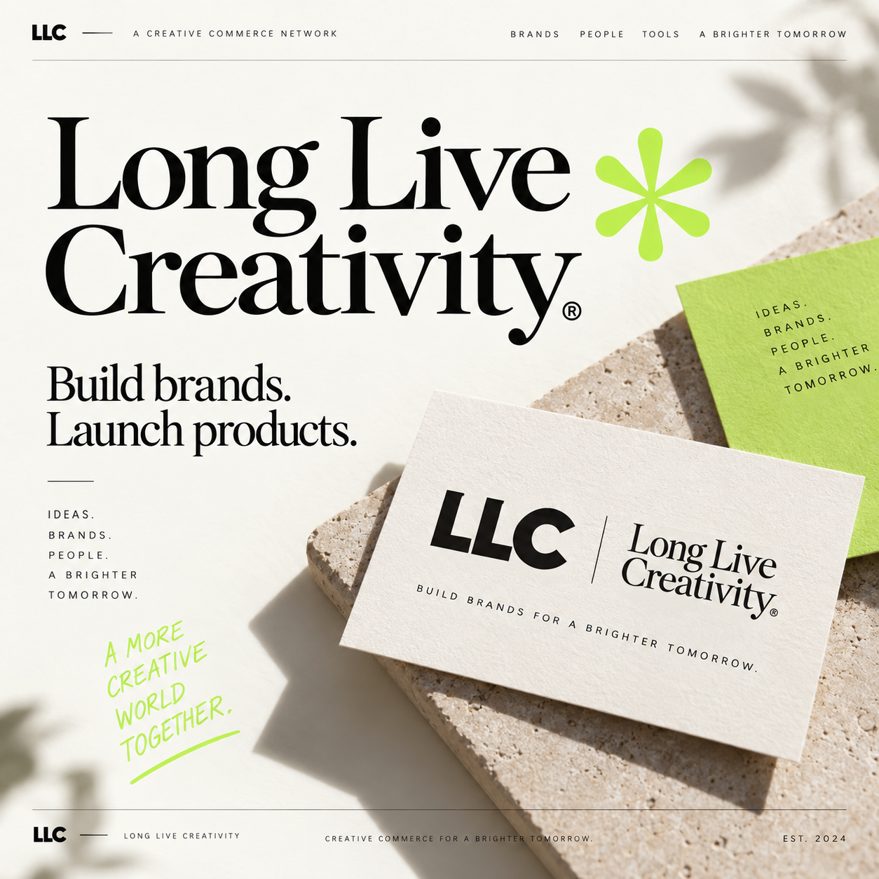 Brand poster / supplied LLC asset