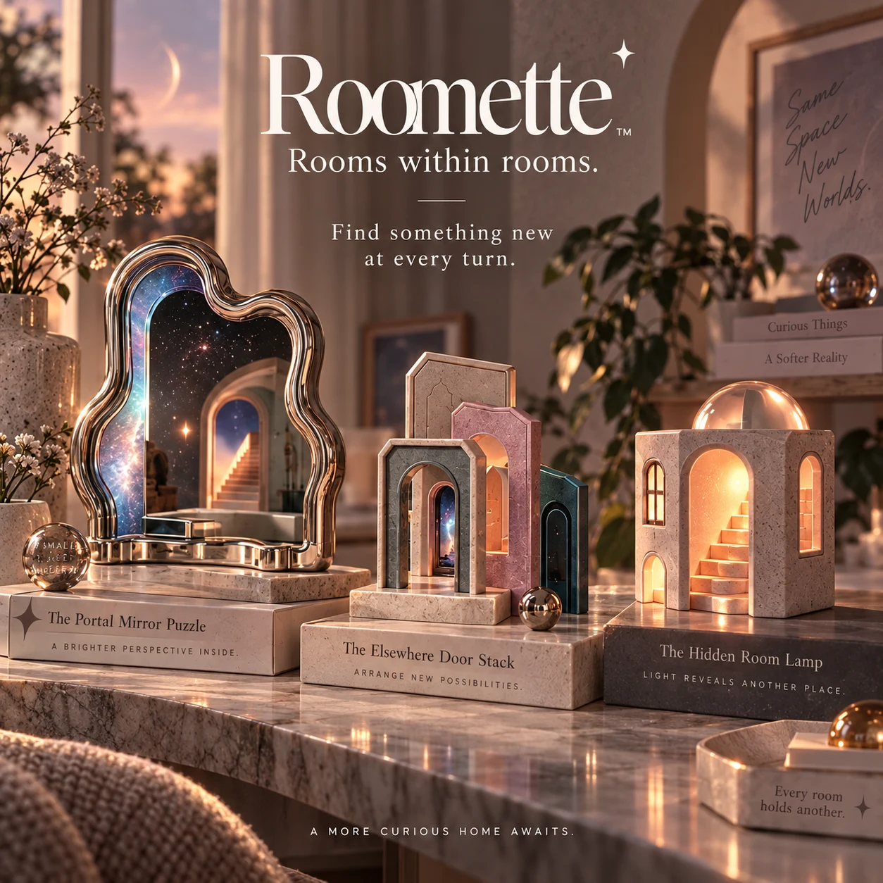 Roomette / Landing-page direction