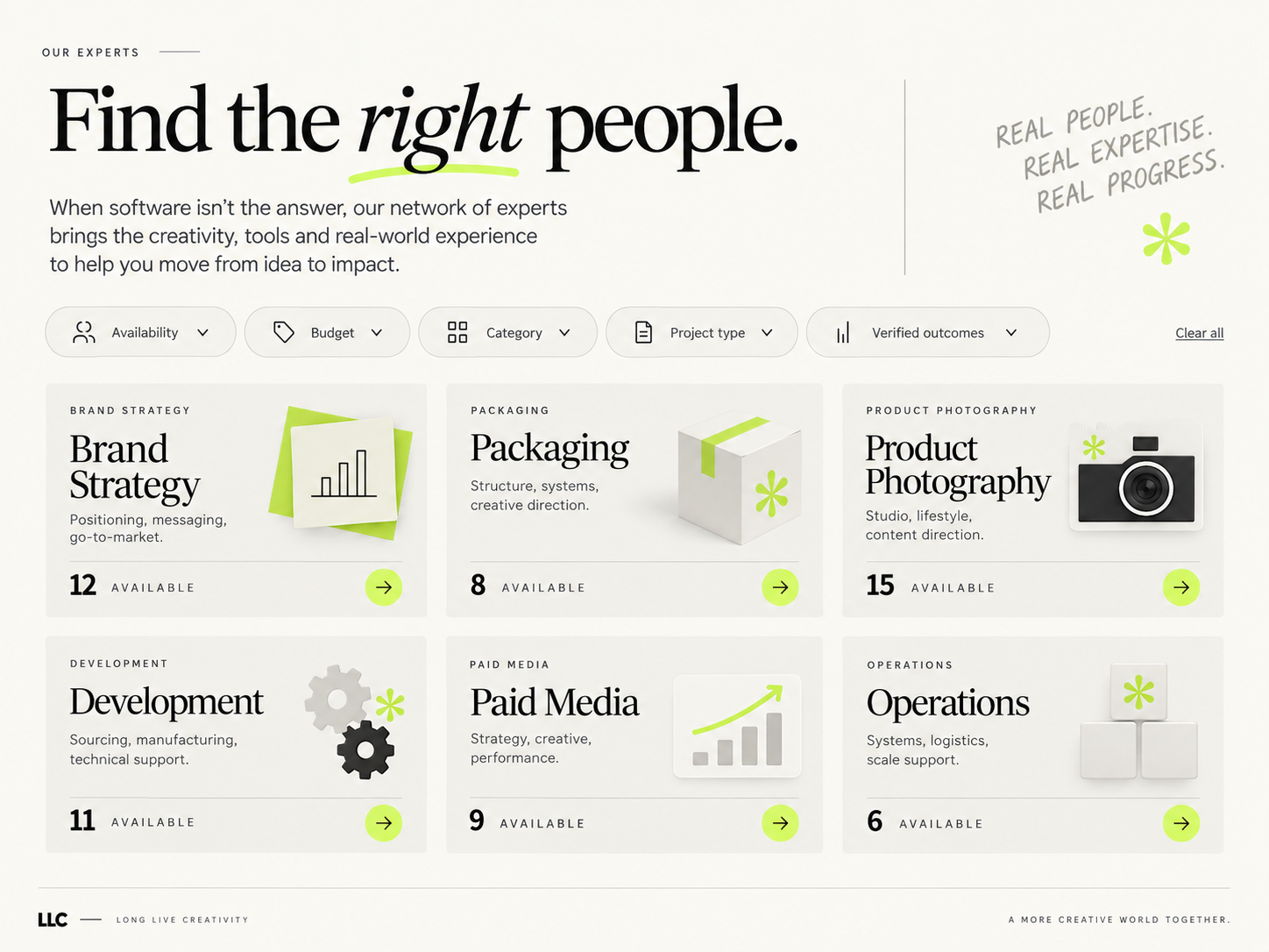 The expert network / supplied design reference