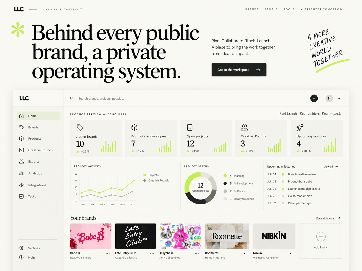 The private workspace / supplied design reference